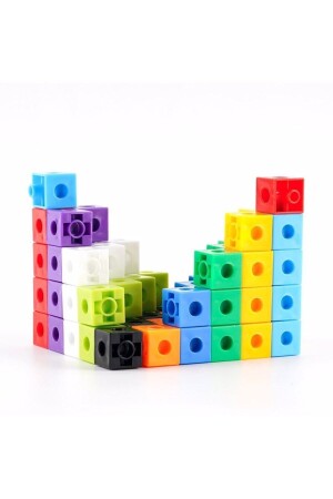 Snap-on Unit Cubes – Snap Cubes – Mathe Cubes – Mind Cubes – 50 Stück 459 - 1