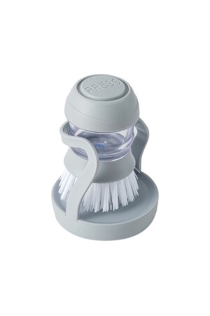 Soap Dispenser Kitchen Brush Sıvı Deterjan Hazneli Bulaşık Fırçası Ve Stand SDKB-G-1 - 3