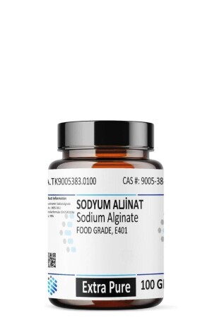 Sodyum Aljinat 100 gr Sodium Alginate Bubble Tea yapımı için Uygundur Avrupa Menşei - 2