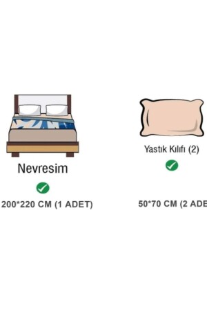 Soft Gül Kurusu Çift Kişilik Nevresim Seti 200x220 %100 Pamuk Düğme Detay Newgoldenrose01453020 200.18.01.0687153 - 4