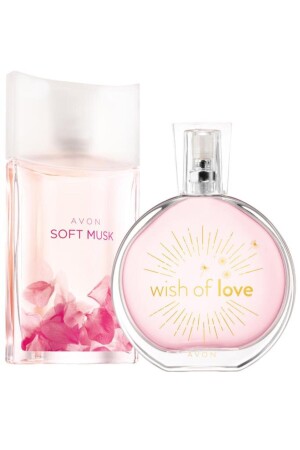 Soft Musk ve Wish Of Love Kadın Parfüm Seti - 1