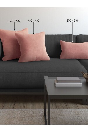 Soft Series Bebek Pembesi Kırlent- Yastık Kılıfı - Demor Home