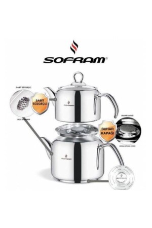 Soft Soft Ø 140 Mini-Teekanne Sofram-Teekanne-140 - 5