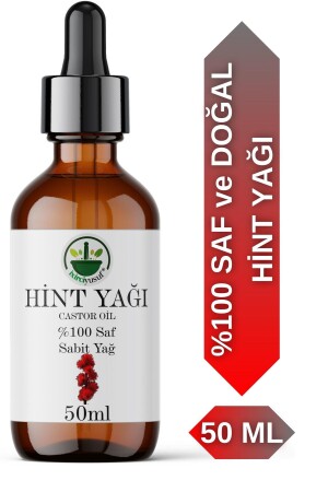 Soğuk Sıkım Hint Yağı %100 Saf Ve Doğal (50ML) hint50 - 2