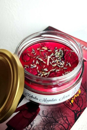 Sojakerze mit Duft „Istanbul Rote Rose“, 300 g. NM210608 - 2