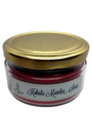 Sojakerze mit Duft „Istanbul Rote Rose“, 300 g. NM210608 - 4