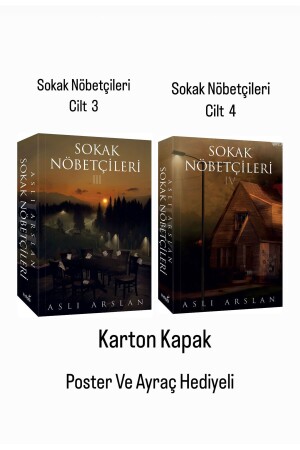 Sokak Nöbetçileri 3 Ve 4 ( 2 Kitap Set) Karton Kapak- Ayraç Ve Poster Hediyeli - 2