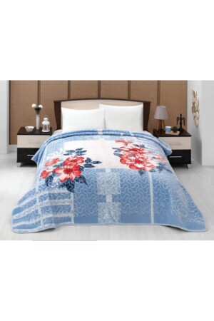 Solana Lüks Vizon Battal Boy Battaniye 220x240 Cm &hem Battaniye & Hem Yatak Örtüsü& - Mink