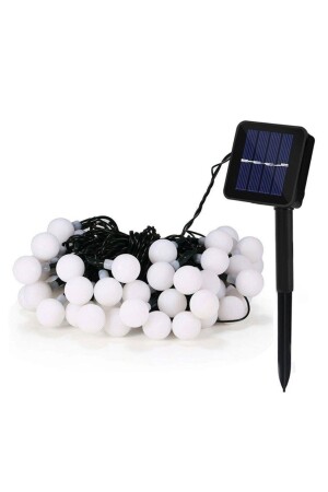 Solarbetriebene 5 Meter 20 LEDs gelbe Gartenterrasse Party Balkon Dekoration Beleuchtungslampe 7435212 - 6