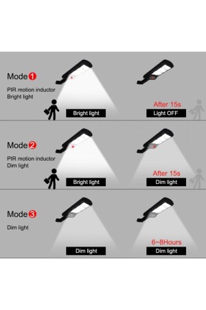 Solarbetriebene LED-Gartenbeleuchtung, wasserdicht, 96 LEDs, 3 Modi, Solar-LED, TYC00194597231 - 10