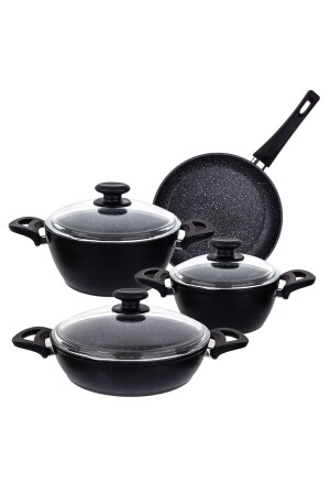 Solido Nero Kochgeschirr-Set 7-teilig 55TNC015437 - 1