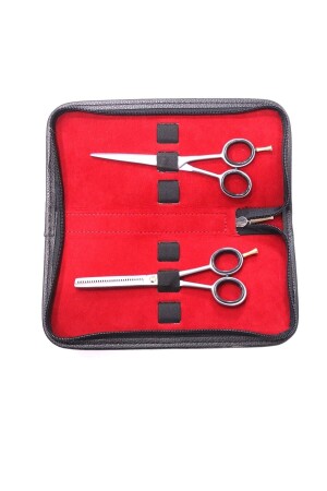 Solingen Professional Cut Friseurschere + Zwischenschere + Taschenset - 2