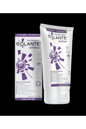 Solnte Actinica Sonnenpflegelotion Spf50 150 ml 8699278060131 - 2