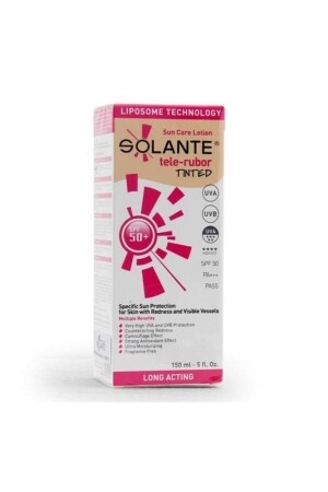 Solnte Tele-rubor Getönte Sonnenpflegelotion Spf50 150 ml 8699278480069 - 2