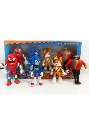 Sonic Boom & Friends Figurenspielzeug-Set, 4 Figuren in einem - 3