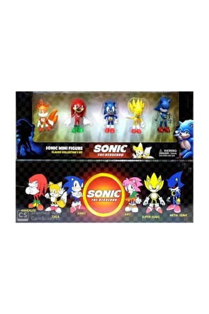 Sonic Oyuncak 5 Li Set Figür - 2