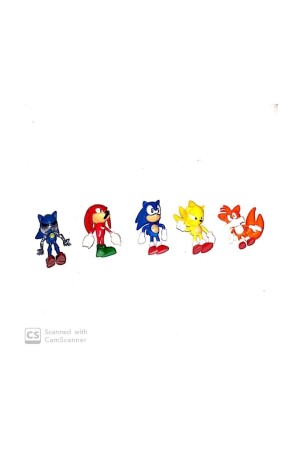 Sonic Oyuncak 5 Li Set Figür - 3