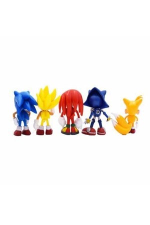 Sonic Oyuncak 5 Li Set Sonik Figürleri 1401 - 3