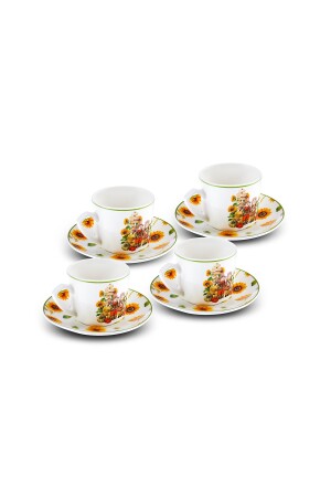 Sonnenblumen-Set mit 4 Kaffeetassen 80 ml 153. 09. 01. 0193 - 7