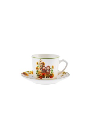 Sonnenblumen-Set mit 4 Kaffeetassen 80 ml 153. 09. 01. 0193 - 9