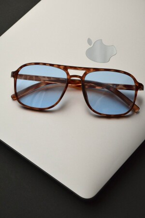 Sonnenbrille UV400-geschützt Unisex Herren Damen Vintage Leopardenblau Optisch kompatible Linse austauschbar BEST-NEUE SAISON. - LOOKUP