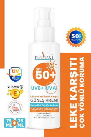 Sonnencreme LSF 50, hoher Schutz gegen Hautunreinheiten und Anti-Aging, für alle Haut, 75 ml, 00077 - 1