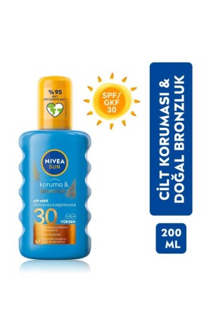 Sonnenschutz- und Bräunungsverstärkendes Sonnenspray 30 Faktor 200 ml 4005900253729 - 3