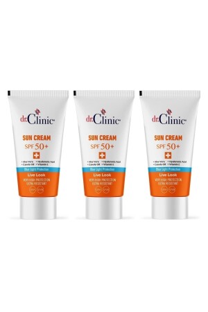 Sonnenschutzcreme Anti-Blemish Spf 50 3er-Set 50 ml gunesset33 - 1