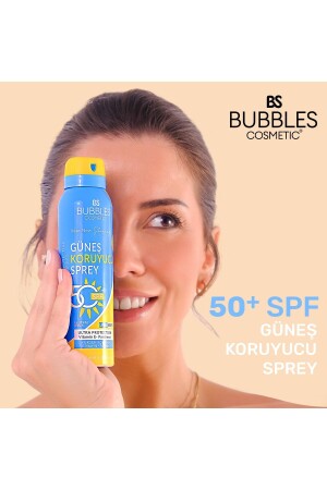 Sonnenschutzspray mit hohem Schutz +50 SPF Anti-Makel – Vitamin E + Panthenol 150 ml bsa004 - 2