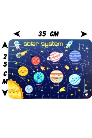 Sonnensystem-Planeten, pädagogisches Bultak-Puzzlespielzeug - 5