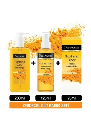 Soothing Clear Micellar Jel 200 ml - Tonik 125 ml - Yağsız Nemlendirici 75 ml 357466152706243 - 2