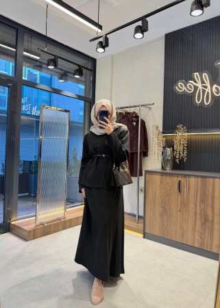 Soren İkili Takım - Siyah - Nuuwears