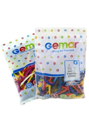 Sosis Balon Karışık 100 Adet - Gemar