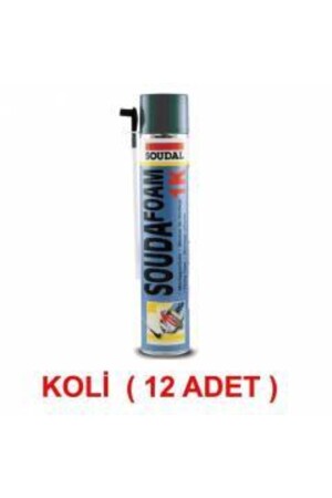 Soudafoam - Poliüretan Ve Montaj Köpüğü 600 gr (1 KOLİ 12 ADET) POLİÜRETAN KÖPÜK 1 KOLİ 12 ADET - 2