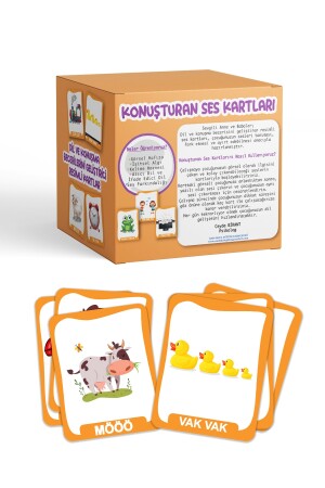 Soundkarten für Kinder – Soundkarten, die zum Sprechen bringen (56 Stück) ASİL652 - 4