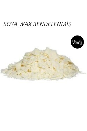 Soya Parafini Soya Wax 500 Gr %100 Doğal Bitkisel Parafin Mum Yapımı SOYA-500 Gr-503 - 4