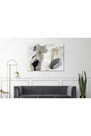 Soyut Pastel Yağlı Boya Görünümlü Kanvas Tablo DB-C0184 - Genel Markalar