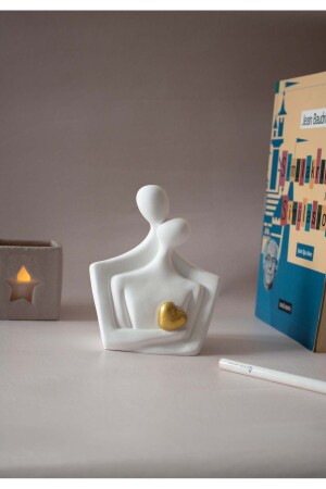 Soyut ve Dekoratif Sevgili Heykeli - Nocheluz