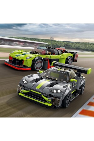 ® Speed ​​​​Champions Aston Martin Valkyrie AMR Pro und Aston Martin Vantage GT3 76910 – (592 Teile) MP37716 - 8