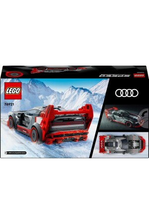 ® Speed ​​​​Champions Audi S1 ​​e-tron quattro Rennwagen 76921 – Bauset für Kinder ab 9 Jahren (274 Teile) - 5