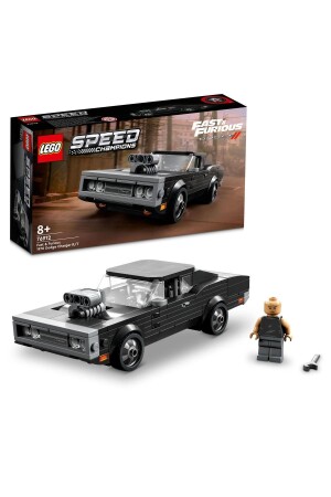 ® Speed Champions Fast & Furious 1970 Dodge Charger R-T 76912 - Araba Yapım Seti (345 Parça) - LEGO