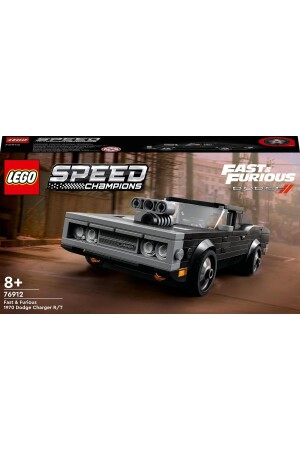 ® Speed Champions Fast & Furious 1970 Dodge Charger R-T 76912 - Araba Yapım Seti (345 Parça) - 4