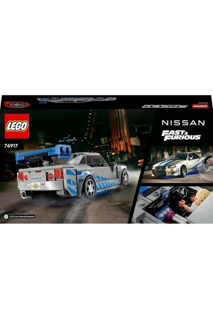 ® Speed ​​​​Champions Faster Furious Nissan Skyline GT-R (R34) 76917 (319 Teile) - 5