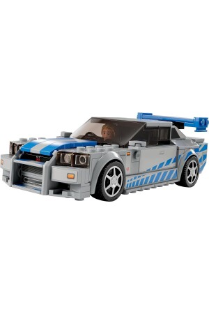 ® Speed ​​​​Champions Faster Furious Nissan Skyline GT-R (R34) 76917 (319 Teile) - 4