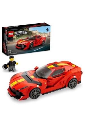 ® Speed Champions Ferrari 812 Competizione 76914 - 9 Yaş ve Üzeri için Yapım Seti (261 Parça) - 1