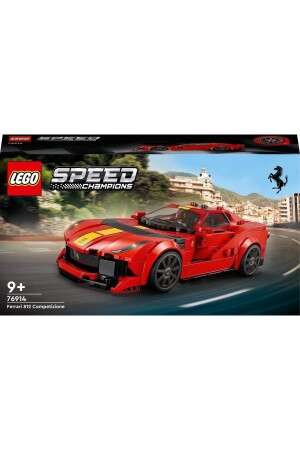 ® Speed Champions Ferrari 812 Competizione 76914 - 9 Yaş ve Üzeri için Yapım Seti (261 Parça) - 8