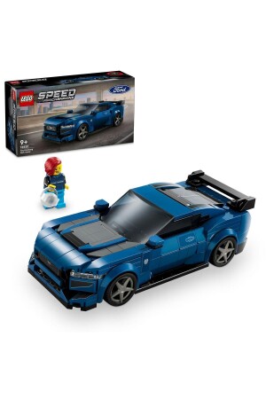 ® Speed ​​​​Champions Ford Mustang Dark Horse Sportwagen 76920 – Bauset für Kinder ab 9 Jahren (344 Teile) - 1