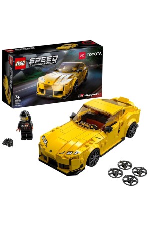 ® Speed Champions Toyota GR Supra 76901 - Yaratıcı Oyuncak Araba Yapım Seti (299 Parça) - 2