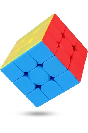 Speed Cupe Rubik Küp Zeka Küpü 3x3 Canlı Renkler Hız Küp-fidget Oyuncak Seyaht Zeka Oyunu - 2