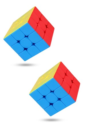 Speed Cupe Rubik Küp Zeka Küpü 3x3 Canlı Renkler Hız Küp-fidget Oyuncak Seyaht Zeka Oyunu - 7